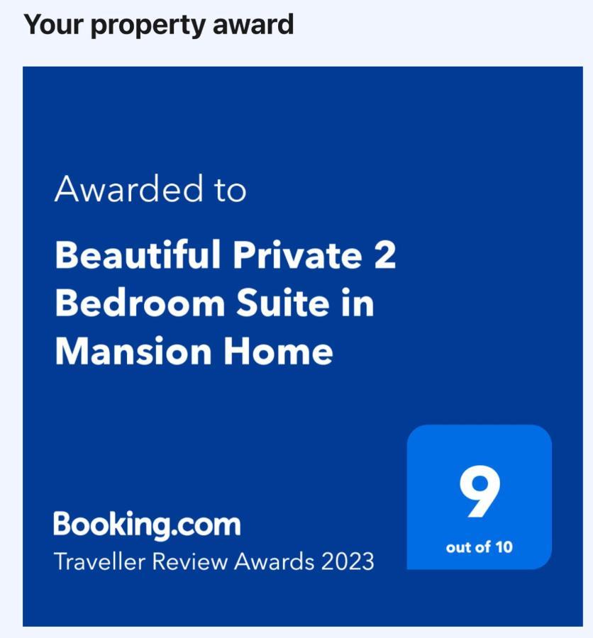 Beautiful Private 2 Bedroom Suite In Mansion Home With Free Parking Hove Exteriér fotografie